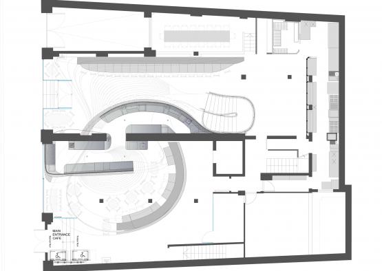 a floor plan of a building