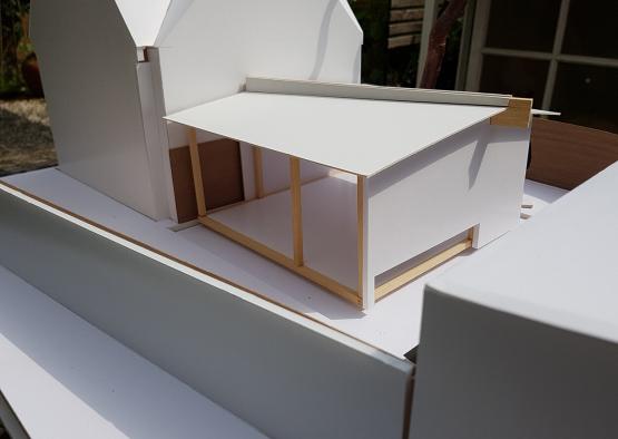 a model of a house