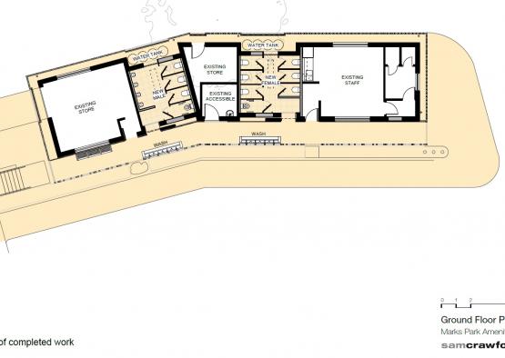 a floor plan of a building