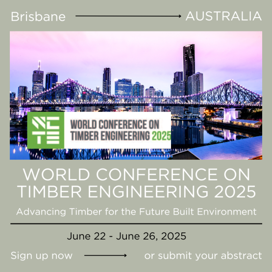 Tile Reads: World Conference on Timber Engineering Brisbane, Australia 2025