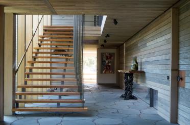 a staircase in a house